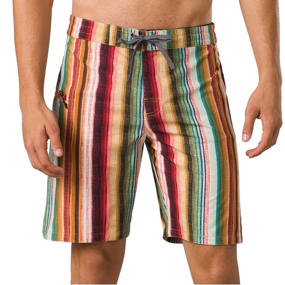 Prana Other - Prana Men’s Fenton 18” Board Shorts in Cabo Stripe